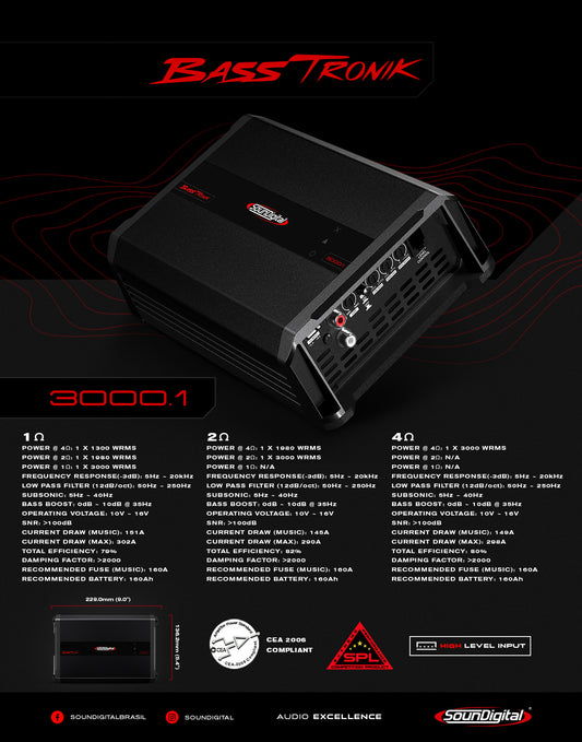SounDigital 3000.1 BASSTRONIK