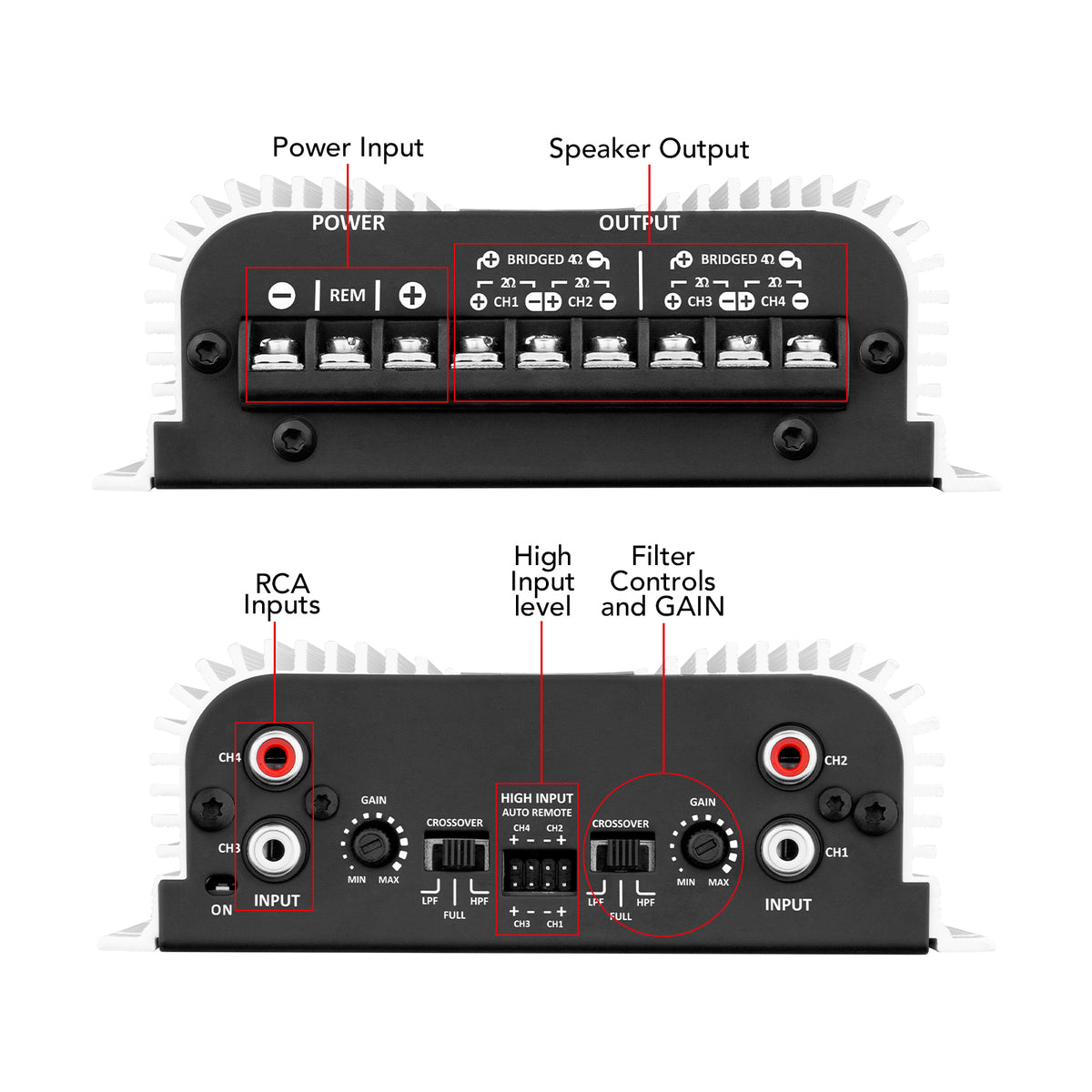 Taramps TS 400X4 - High Input