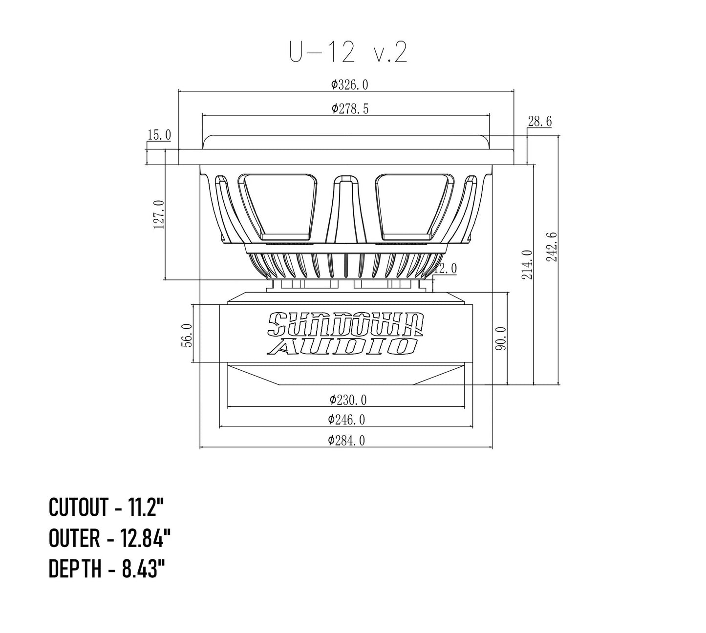 Sundown Audio U V.2 12"