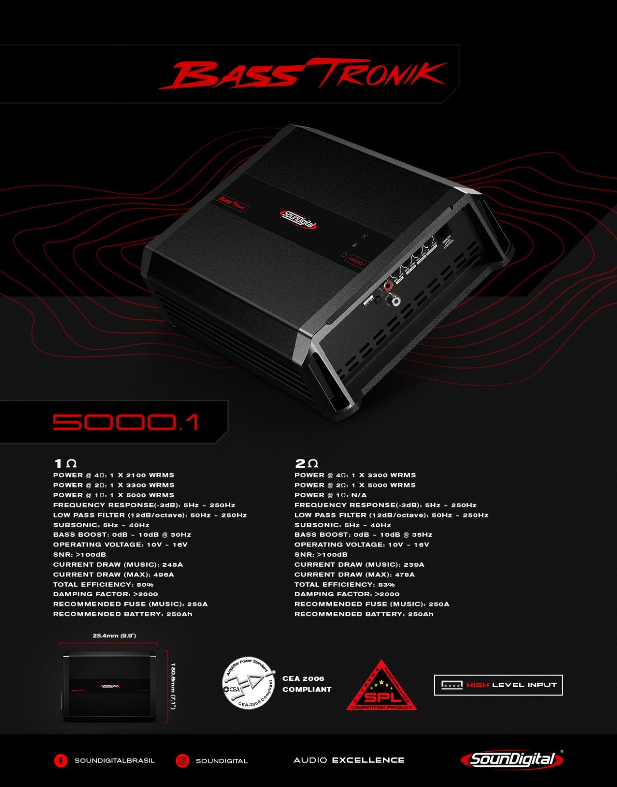 Soundigital 5000.1 BASSTRONIK