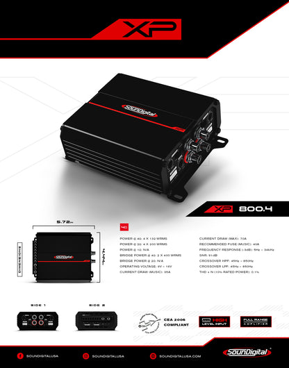 SounDigital XP 800.4