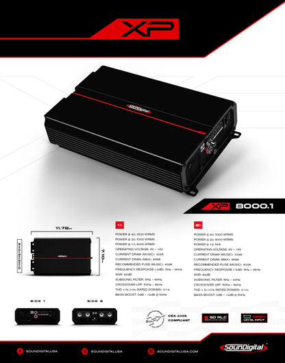 SounDigital XP 8000.1