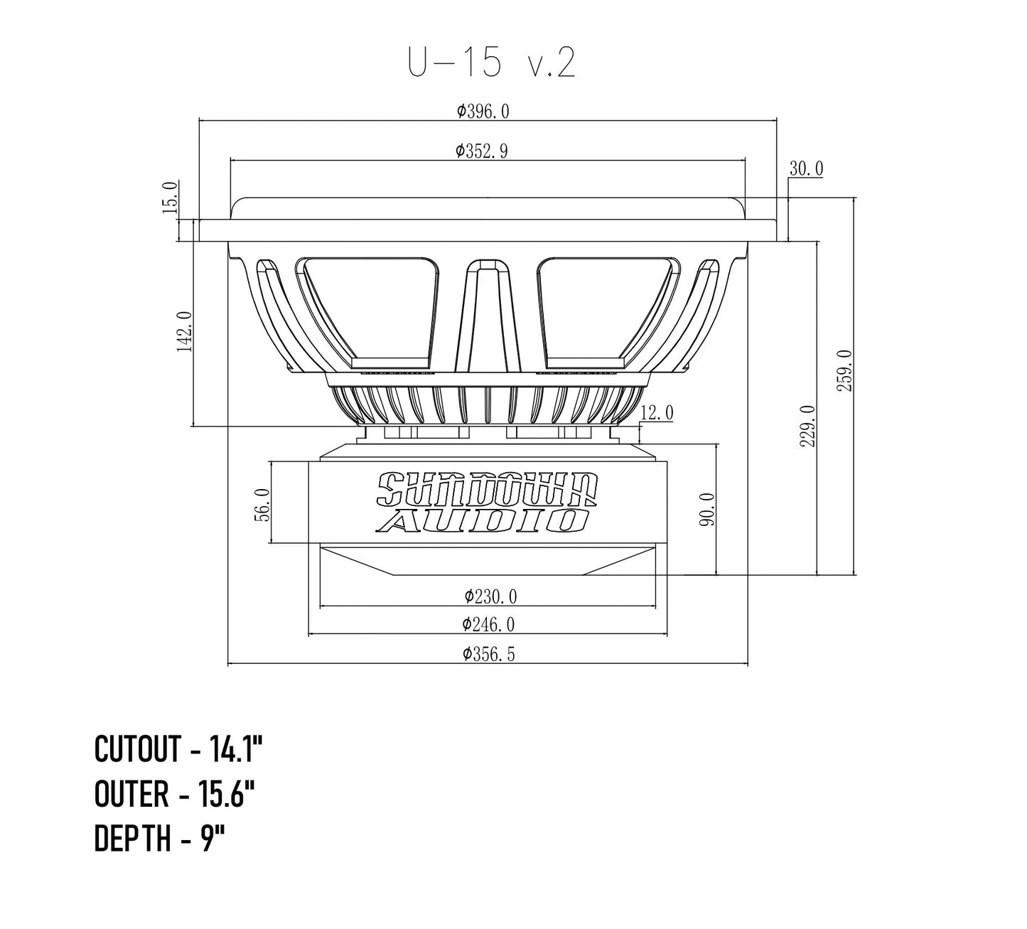 Sundown Audio U V.2 15"