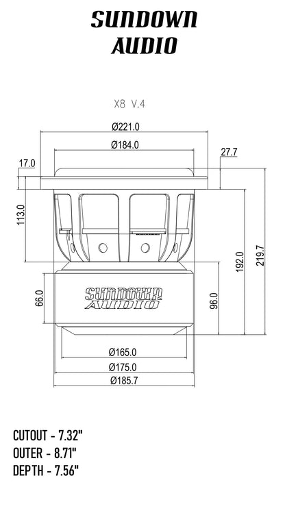 Sundown Audio X8 V4