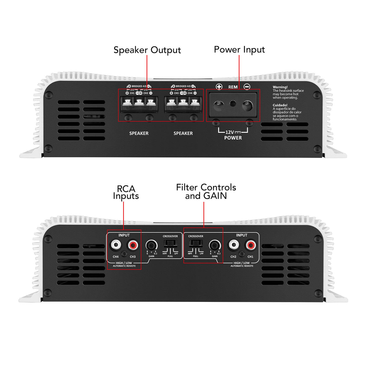 Taramps DS 2000X4 2 Ohm