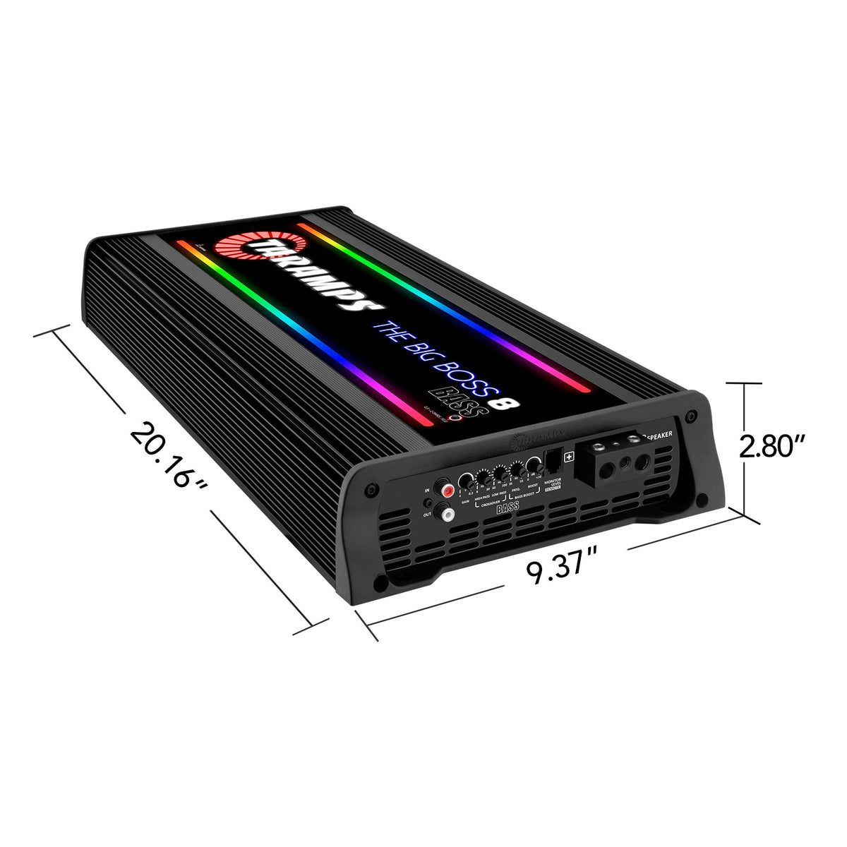 Taramps THE BIG BOSS 8 BASS - Black